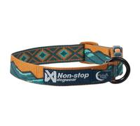 Non-Stop Dogwear Trail Quest Collar Rachel Pohl Edition, Teal/Oak - L
