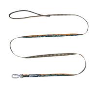 Non-Stop Dogwear Trail Quest Leash Rachel Pohl Edition, Teal/Oak - 15mm/2m