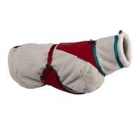 Non-Stop Dogwear Trekking Fleece Dog Jacket, Grey/Wine/Teal