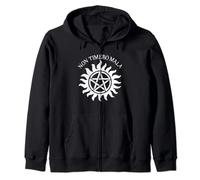 Non Timebo Mala - Sign Against the Supernatural Zip Hoodie