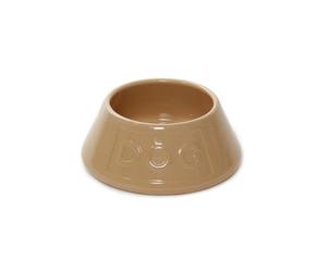 Non Tip Spaniel Water Bowl Lettered Dog