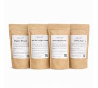 Non-Toxic Cleaning Starter Kit, Fragrance-Free, Oxygen Bleach, Laundry Powder, Dishwasher Powder and Citric Acid, for Laundry, Kitchen and Limescale