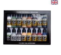 Non-Toxic Railway Colors Acrylic Paint Set - Perfect for Airbrush and Brushes
