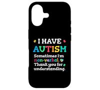 Non-verbal Autism, Autism Awareness Disorder ASD Support Case for iPhone 17