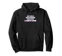 Non voglio soluzioni voglio solo lamentarmi ragazza scherzo Pullover Hoodie