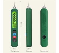 Non- Voltage Tester Pen S4 with LCD Display, 12-300V AC Detection, NCV Mode, Live/Neutral Wire Identification, Red/Green Backlight &(B)