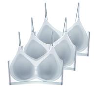 Non Wired Bras for Women UK Jelly Bra Push Up Seamless Wireless Full Coverage Support Comfort T-Shirt Everyday Sleep Bras for Women Soft Support Padded Ultra Thin Bralettes for Yoga Sport