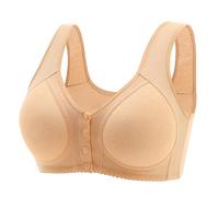 Non Wired Bras for Women Uk, Seamless Comfort Push Up V Neck Soft Seamless Bra Comfort Adjustable Shoulder Straps Bras for Women No Underwire Wireless Padded Bras Push Up Bras Bras for Sagging Breasts