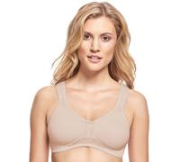 Non-wired Seamless Bra with Wide Straps 7619 by Susa Cappuccino