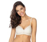 Non-Wired Soft Cup Bra Carmen by VIANIA 214461 34-44 B-D Cream