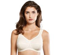 Anita Womens Jana Support Bra - White Cotton - Size 38H UK BACK/CUP