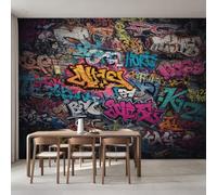 Non-Woven Abstract Hip Pop Photo Wallpaper, 300x210 cm (WxH)