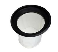 Non-woven Cloth Pouch Filter Bag Dust Collector for Vacuum Cleaners | White Plastic and Fabric Liner, Easy Installation, Quick Removal and Replacement, Supporting Workshop Cleanup or Home