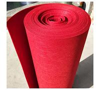 Non-Woven Craft Fabric Sheets, Nonwoven Patchwork 37 Colors Felt Fabric by The Metre 2mm Thick for Handicraft Sewing Patchwork Craft Projects(Big Red)