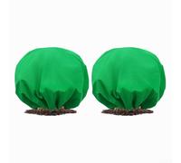 Non-woven fabric plant frost cover for garden use, combining lightweight design with insulation to safeguard plants from frost during cold weather periods (73 inch)