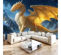 Non-Woven Paste The Wall Mural 3D Fantasy Dragon Photo Wallpaper