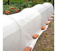 Non-Woven Plant Fleece Winter Guard 2 Sizes Included | 2-pack mixed sizes 10x15ft and 10x20ft, fits large shrubs and trees, for instant frost shield