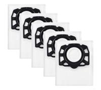 Non Woven Replacement Vacuum Bags for Karcher WD 2 18, 5 Pack for Regular Maintenance and Peak Cleaning Performance