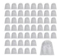 Non Woven Shoe Bags - Shoe Storage Pouch with Drawstring | 50Pcs Anti Yellowing Shoes Dust Covers | Shoe Dust Bags for Shoes, Boots, Cloth and Makeup