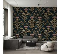Non-Woven Vintage Botanical Photo Wallpaper, 250x175 cm (WxH)