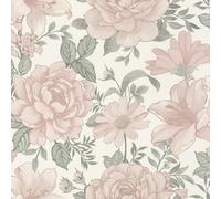 Non-woven wallpaper 252439 rasch country style beige floral (3,12£/1qm)