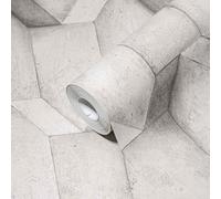 Non-woven wallpaper A.S. Creation gray graphic plaster look 38827-4 (4,26£/1qm)