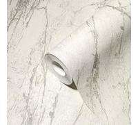 Non-woven wallpaper A.S. Creation light gray marble look 38817-2 (4,26£/1qm)
