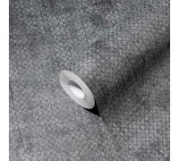 Non-woven wallpaper AS Creation Gray Silver Metallic Graphic 38826-7 (3,11£/1qm)