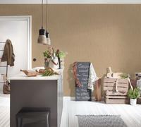 FS72033 - Fusion Swirl Motif Grey Yellow Galerie Wallpaper