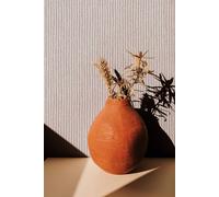 Non-woven wallpaper bast 3D look knitted pattern grey brown 47485 (6,41£/1qm)