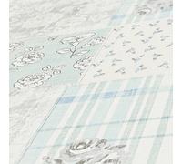 Galerie Maison Charme Floral Blue Wallpaper MC61044, Blue