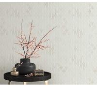 Non-woven wallpaper casual chic cream white pattern oriental 10259-01 (3,20£/1qm