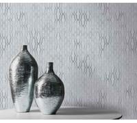 Non-woven wallpaper casual chic grey pattern oriental 10259-31 (3,20£/1qm)
