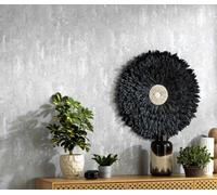 Non-Woven Wallpaper Casual Chic grey Silver Plaster Look 10273-31 (3,02£/1qm)