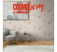 Livingwalls CosmoLiving Non-Woven Wallpaper Concrete Style in Grey, Brown, White, Beige - 10,05 x 0,53 m Industrial Design Wallpaper by Cosmopolitan - 790853