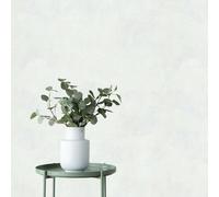 Non-woven wallpaper concrete look plain industrial white cream 82470 (3,19£/1qm)