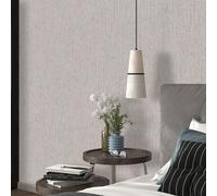 Non-woven wallpaper concrete look stripes brown silver 10389-37 (2,49£/1qm)
