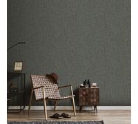 Erismann Wallpaper Shadow Veil Anthracite