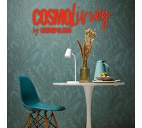 Cosmoliving By Cosmopolitan Golden Fern Glow Floral Green Non Woven Wallpaper Green