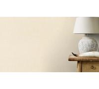 Non-woven wallpaper fabric texture plain beige Rasch 312126 (2,79£/1qm)