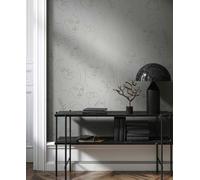 Non-Woven Wallpaper Faces Abstract Grey Silver Metallic 82436 (3,30£/1qm)