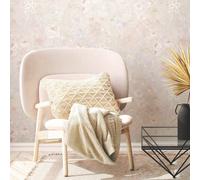 Non-Woven Wallpaper Floral Romantic Vintage grey White Green 38636-4 (3,55£/1qm)