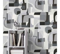 Erismann Fragment Modern Geometric Vinyl Wallpaper