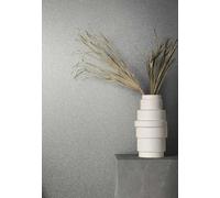 Non-woven wallpaper granulate texture plain light grey glitter 34942 (16,35£/1qm