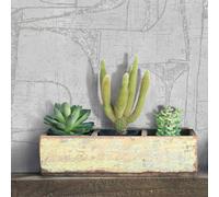Non-woven wallpaper graphic abstract grey white gold metallic 82452 (3,55£/1qm)