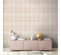 As Creation Bricoflor Non-Woven Wallpaper, Retro Wallpaper In Beige - 8,50 X 0,53 M