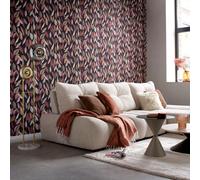 Erismann Gentle 10431-06 Non-Woven Wallpaper Floral 0.53 x 10.05 m Purple