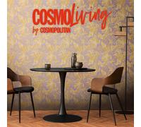 Livingwalls CosmoLiving Non-Woven Wallpaper with Jungle Design in Purple, Gold, Brown - 10,05 x 0,53 m Patterned Wallpaper by Cosmopolitan - 790633