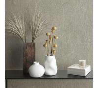 Non-woven wallpaper leaf pattern wood look texture grey brown 35383 (4,19£/1qm)