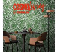 Livingwalls Cosmopolitan 790634 Non-Woven Wallpaper with Leaves Design in Green, White - Exotic Jungle Wallpaper 10.05 m x 0.53 m